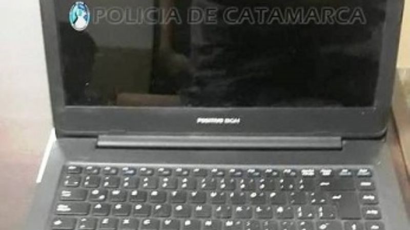 Recuperan una computadora