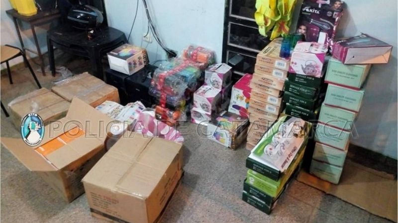 Secuestran mercadería ilegal por valor de $50.000