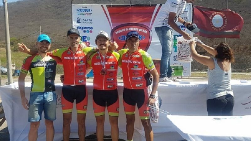 Catamarqueños campeones en el Regional NOA de MTB