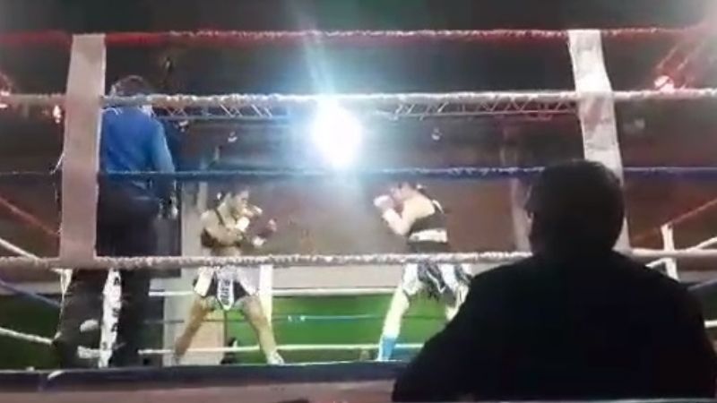 Boxeo: vino, peleó y ganó en su Recreo natal