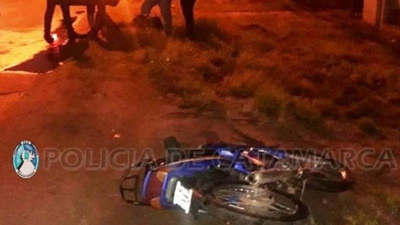 Siniestro vial en Valle Viejo