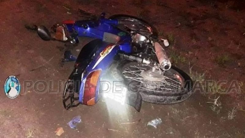 Siniestro vial en Valle Viejo