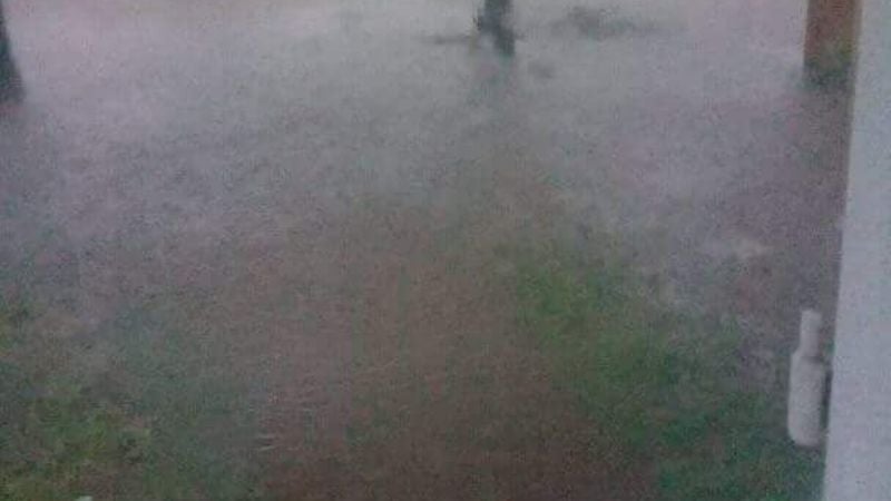 Problemas en Paclín por las intensas lluvias