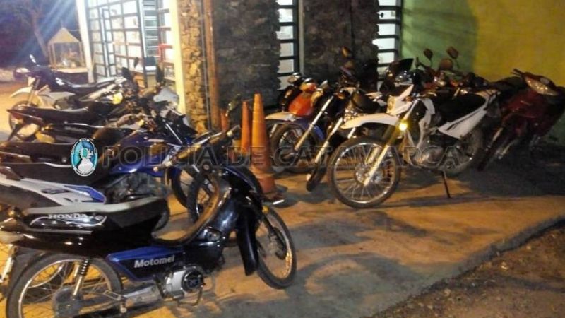 Casi un centenar de vehículos secuestrados en rigurosos controles