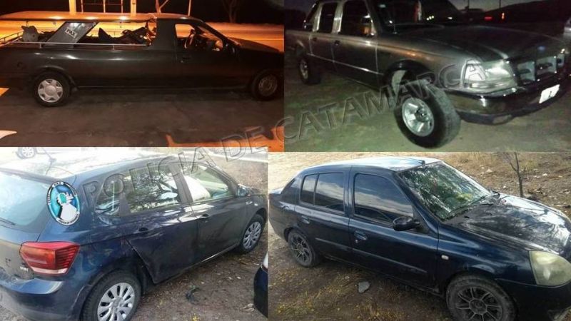 Casi un centenar de vehículos secuestrados en rigurosos controles