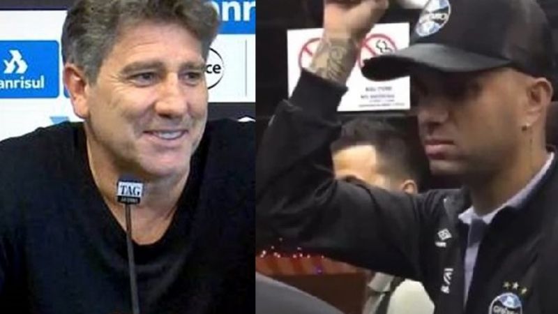 Antes de River, Renato juega al misterio con Luan