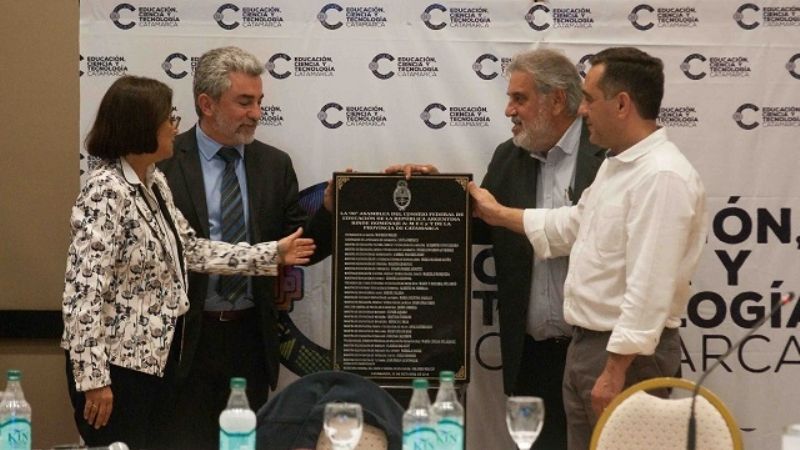 Lucía participó de la Asamblea del Consejo Federal de Educación