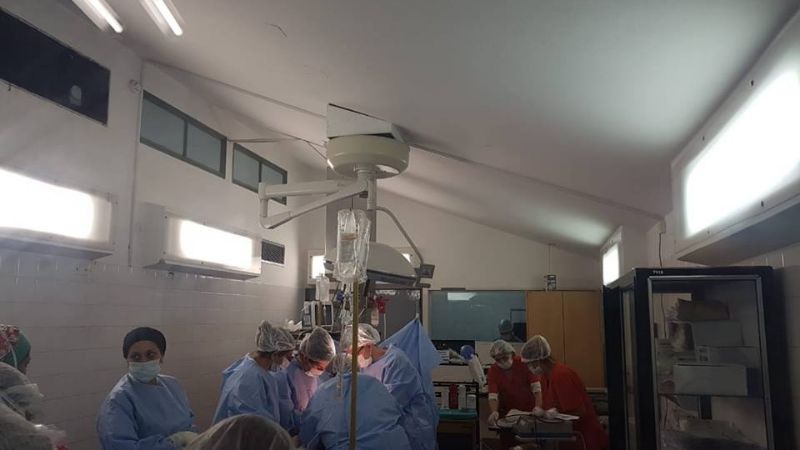 Nueva ablación multiorgánica en el hospital