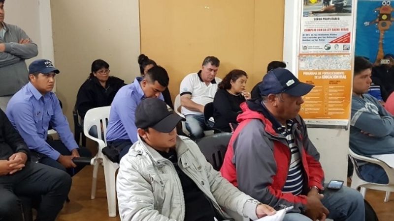 Seguridad Vial realiza curso para agentes de tránsito en Belén