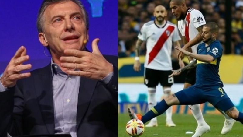 Macri no quiere una final Boca-River en la Libertadores