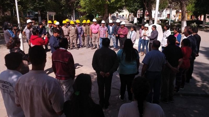 Comenzó la remodelación de la plaza Retamozo en San José
