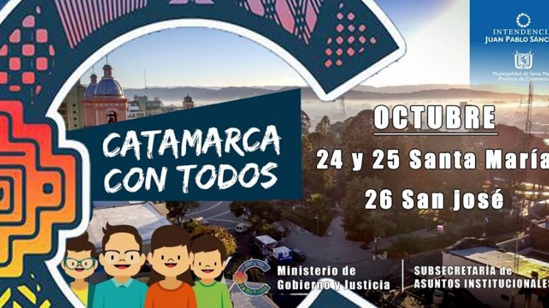 “Catamarca con Todos” en Santa María