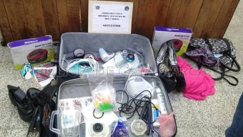 Escondía en una casa deshabitada elementos robados