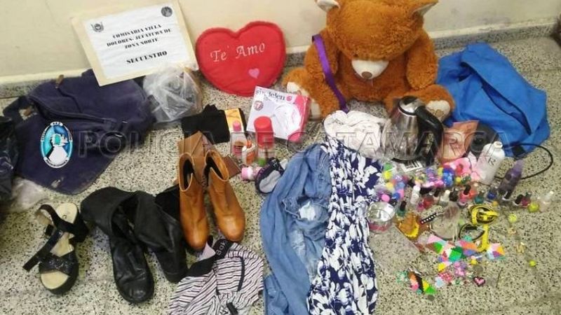 Escondía en una casa deshabitada elementos robados