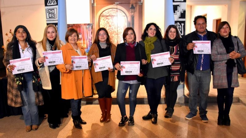 Piezas del concurso “Rodocrosita contemporánea”