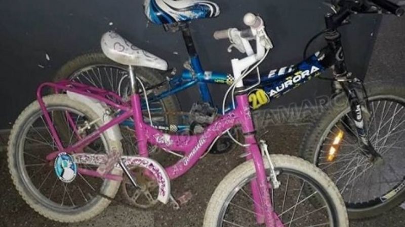 Recuperan dos bicicletas robadas