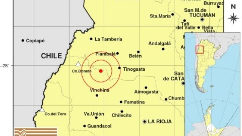 Temblor en el Oeste