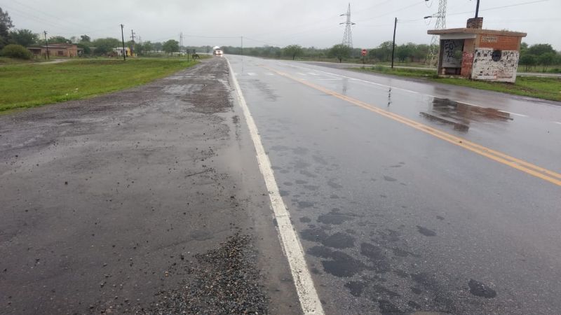 Precaución en las rutas 60 y 157 por intensas lluvias