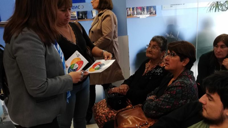OSEP inició la campaña antiplus en sanatorios de la ciudad