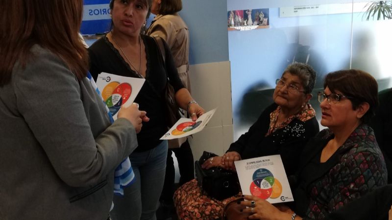 OSEP inició la campaña antiplus en sanatorios de la ciudad