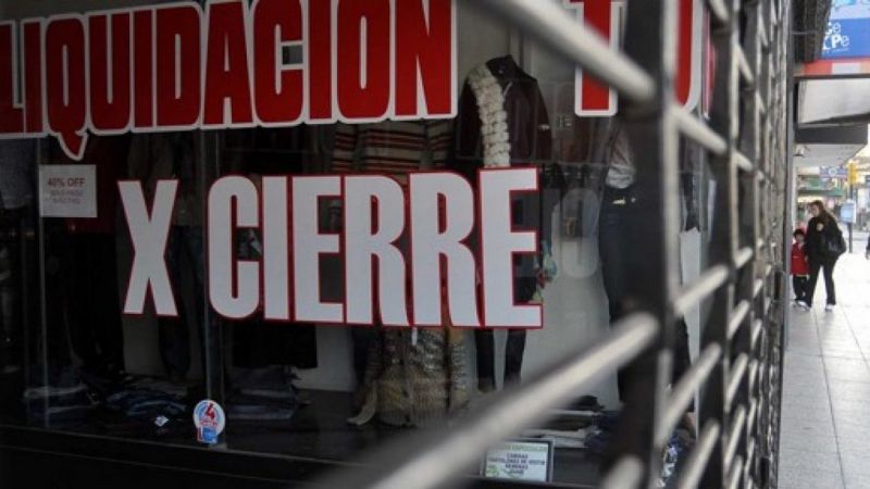 Comercio e industria manufacturera, los sectores más castigados por la crisis