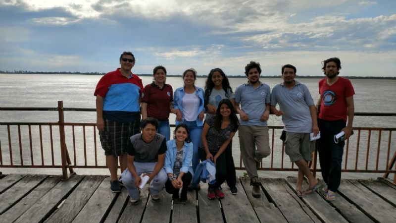 Estudiantes universitarios participaron de campaña topo-batimétrica en Entre Ríos
