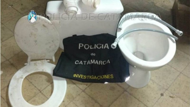 Recuperan elementos sustraídos de una obra en construcción