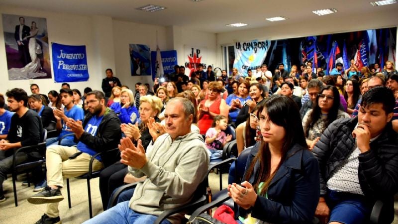 Homenaje a Néstor Kirchner en el PJ