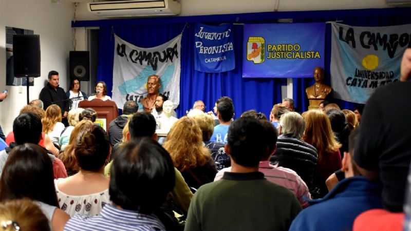 Homenaje a Néstor Kirchner en el PJ