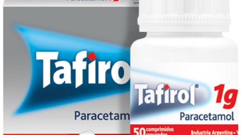 Prohíben la venta y el uso de un lote de Tafirol en todo el país