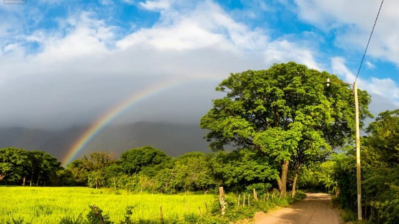 Arcoíris en Pomancillo