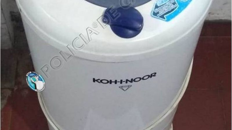 Escapaba luego de un robo y atacó a un policía con piedras