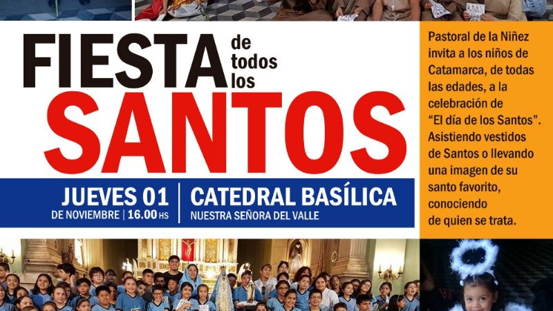 Fiesta de todos los Santos con los niños