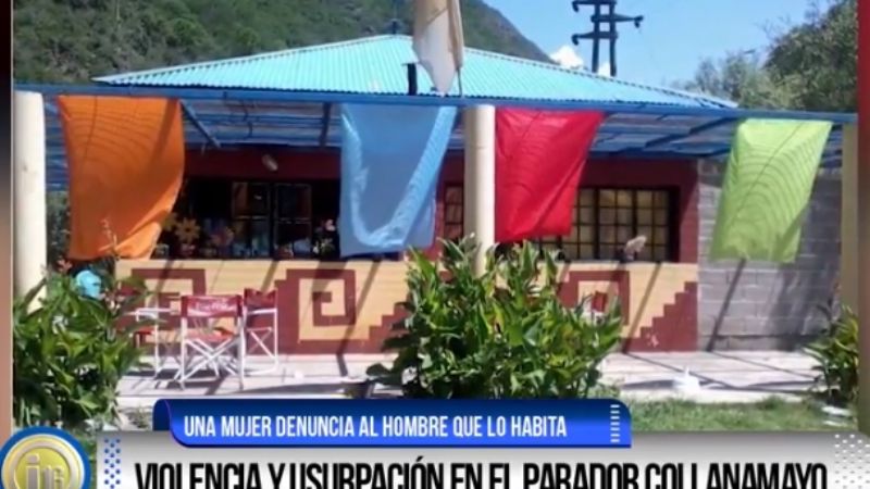 Violencia y usurpación en uno de los paradores camino a El Rodeo