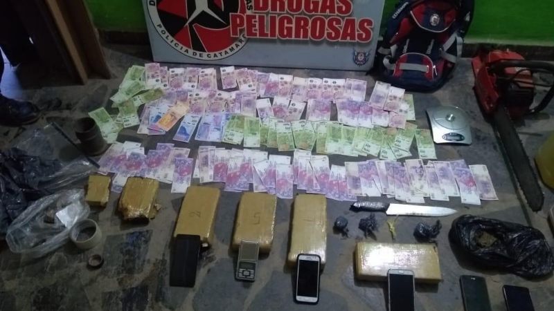 Secuestran 7 Kg. de marihuana en Valle Viejo