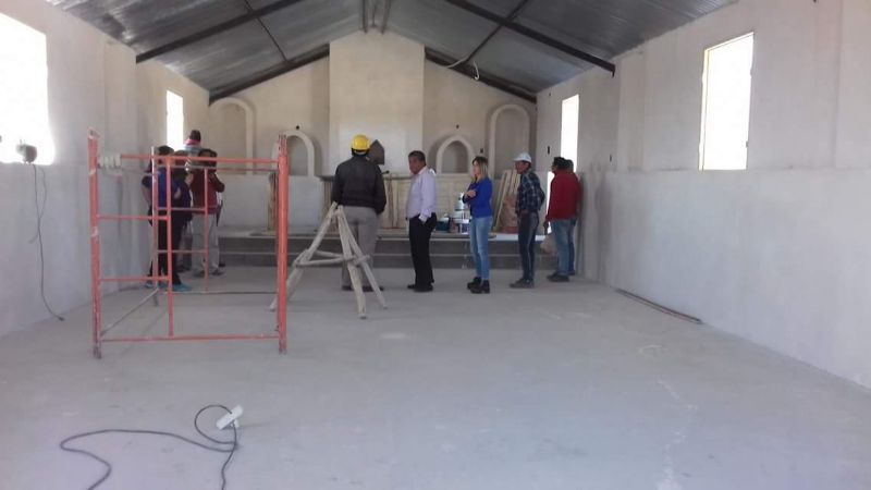 Gómez recorrió obras que se ejecutan en San José