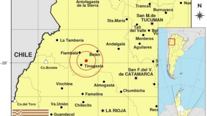 Temblor de 3.4 en el Oeste