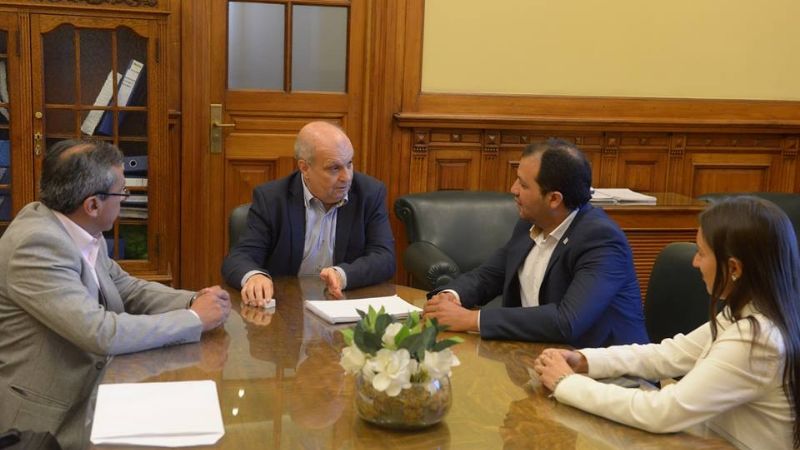 Sánchez realizó importantes gestiones en Buenos Aires