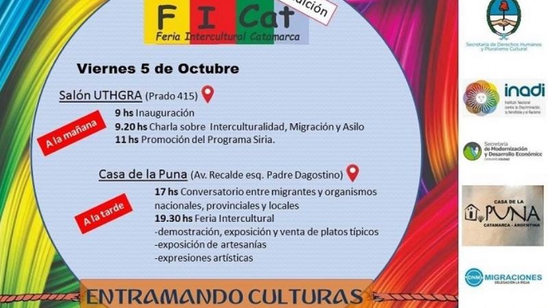 2º Feria Intercultural Catamarca “Entramando Culturas”