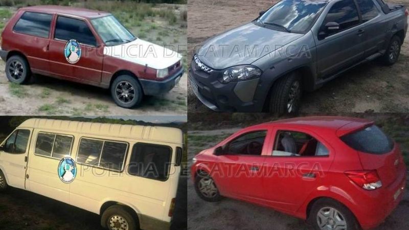 Durante el fin de semana, 147 vehículos fueron secuestrados en puestos camineros