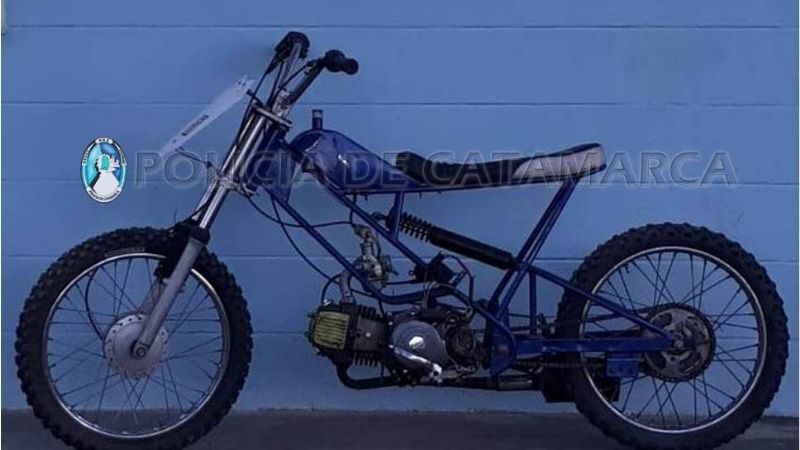 Secuestran una moto requerida por la Justicia en Capayán