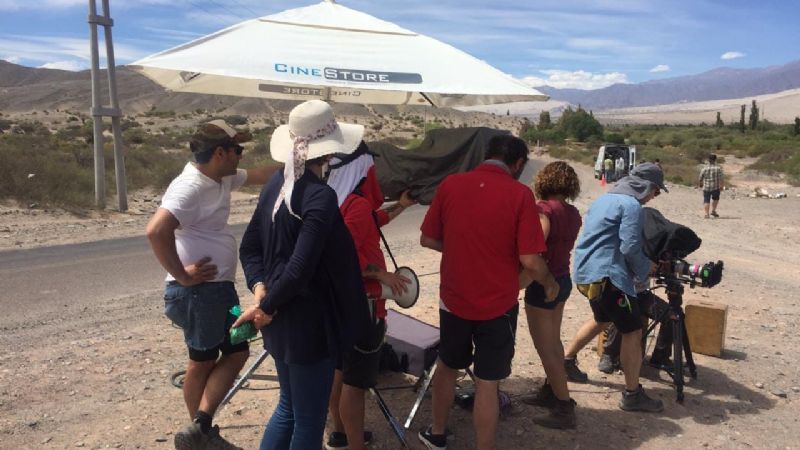 Comenzó el rodaje de “La ventana blanca” en Fiambalá