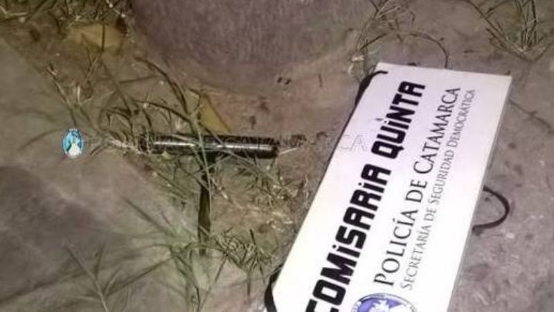 Aprehenden a un hombre y secuestran una “espadita”