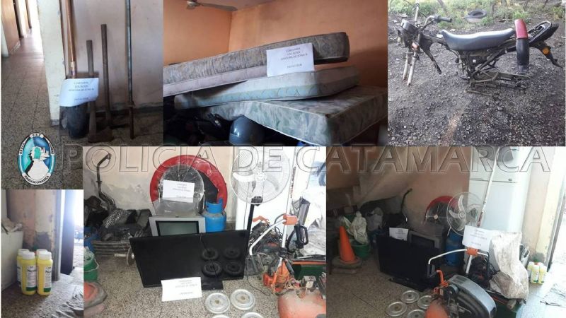 Aprehenden a tres personas y esclarecen un cuantioso robo en Santa Rosa