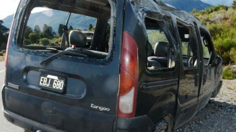 Volcó una camioneta en Santa Rosa