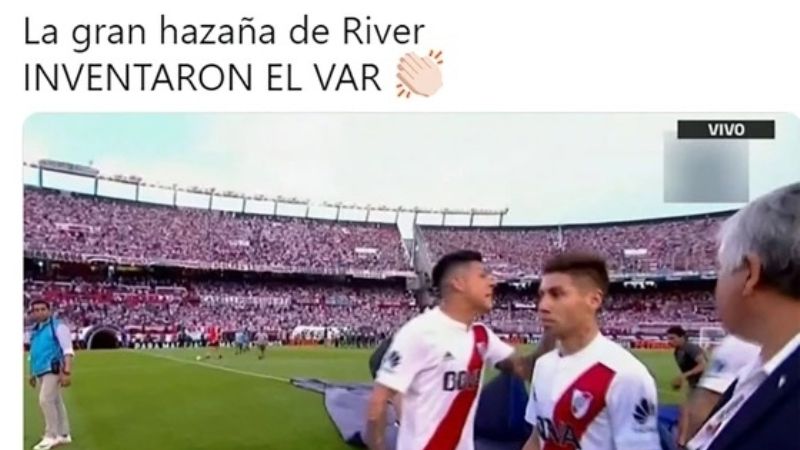 Cargadas por el pase de River a la final de la Libertadores