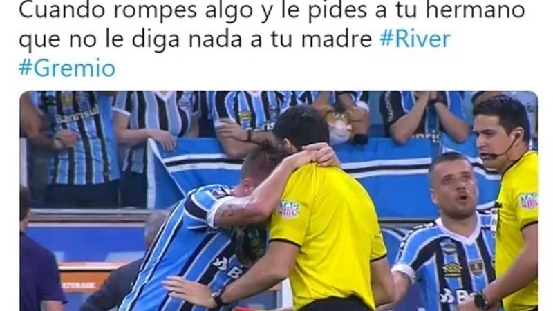 Cargadas por el pase de River a la final de la Libertadores