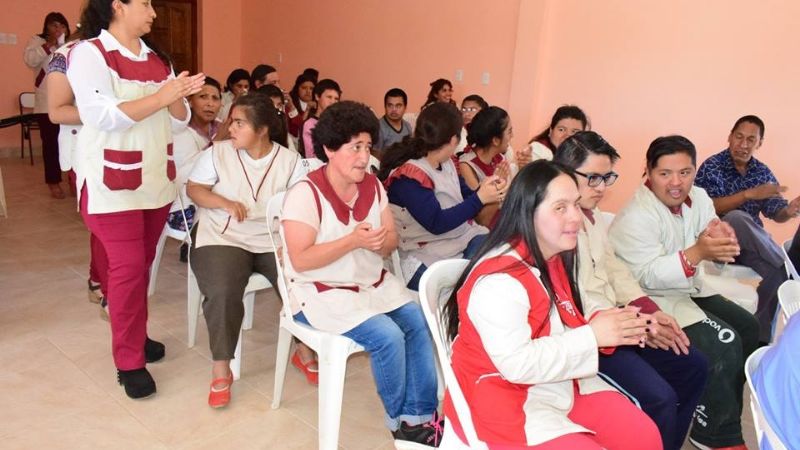 Inauguraron el Salón de Usos Múltiples en la Escuela Nº997 en Santa María