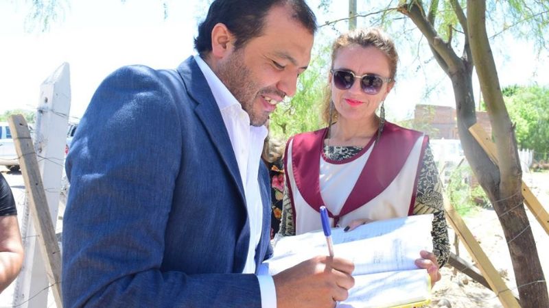 Inauguraron el Salón de Usos Múltiples en la Escuela Nº997 en Santa María