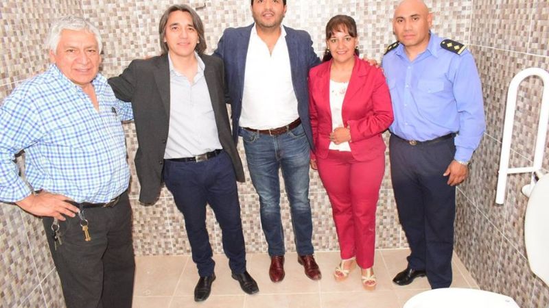 Inauguraron el Salón de Usos Múltiples en la Escuela Nº997 en Santa María